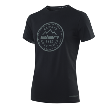 Elan T-Shirt Black Logo