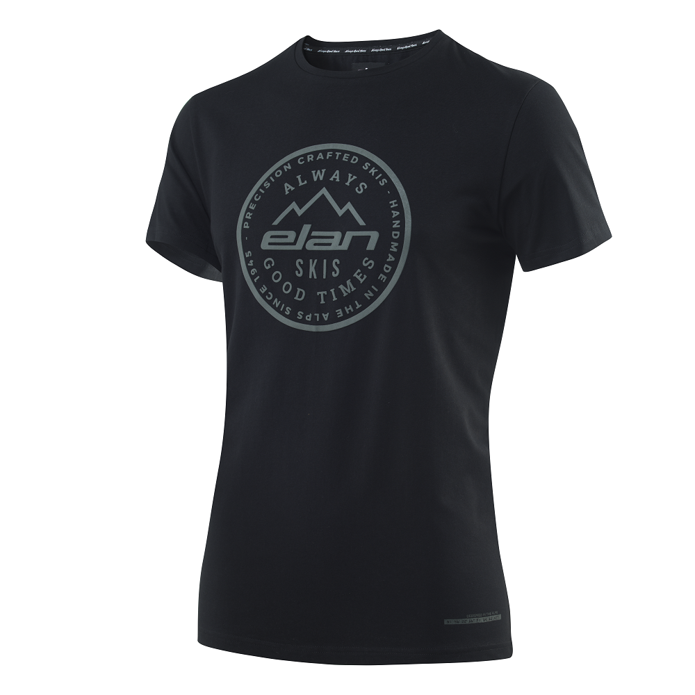 Elan T-Shirt Black Logo