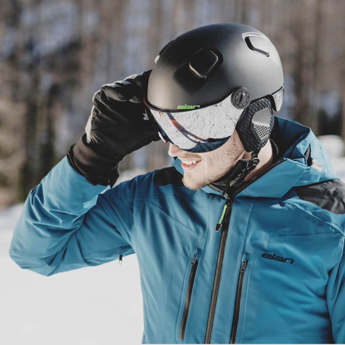 Elan Hyde Pro Black Visor - Image 3