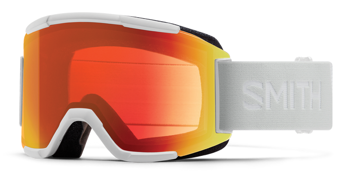 Smith Squad - White Vapor / Photochromic Red Mirror