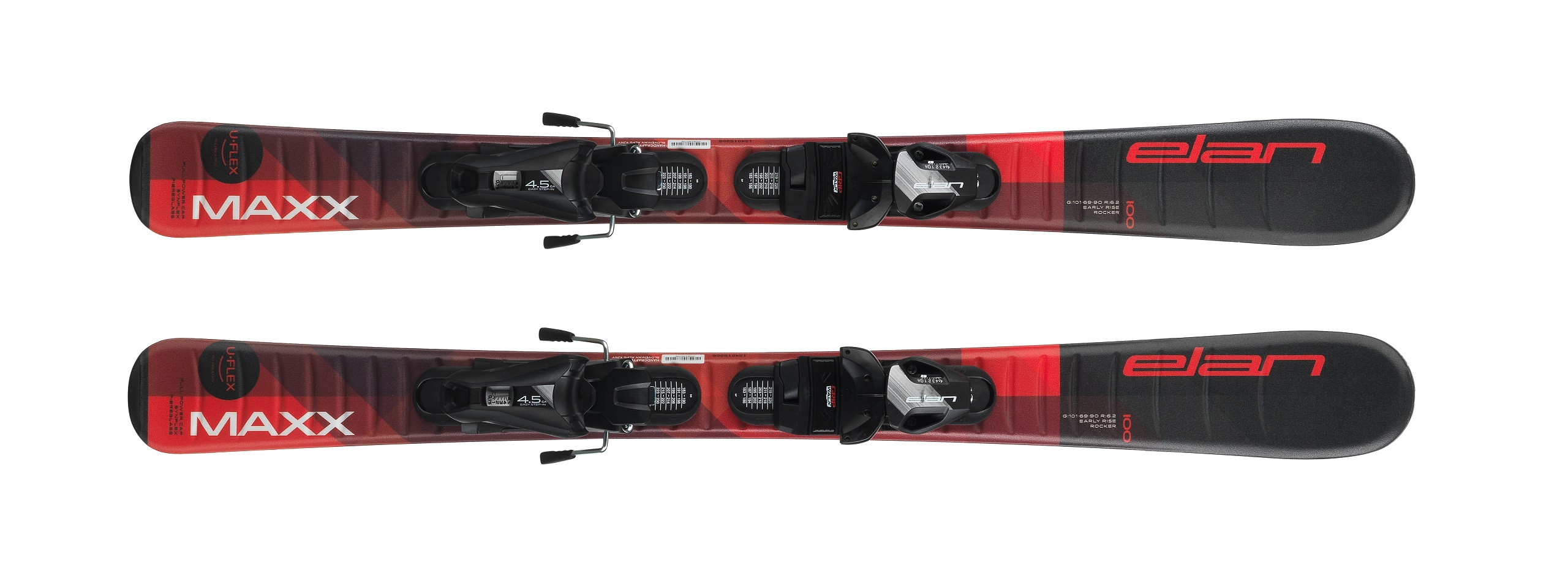 Elan Maxx BLK/RED Jrs 100 cm