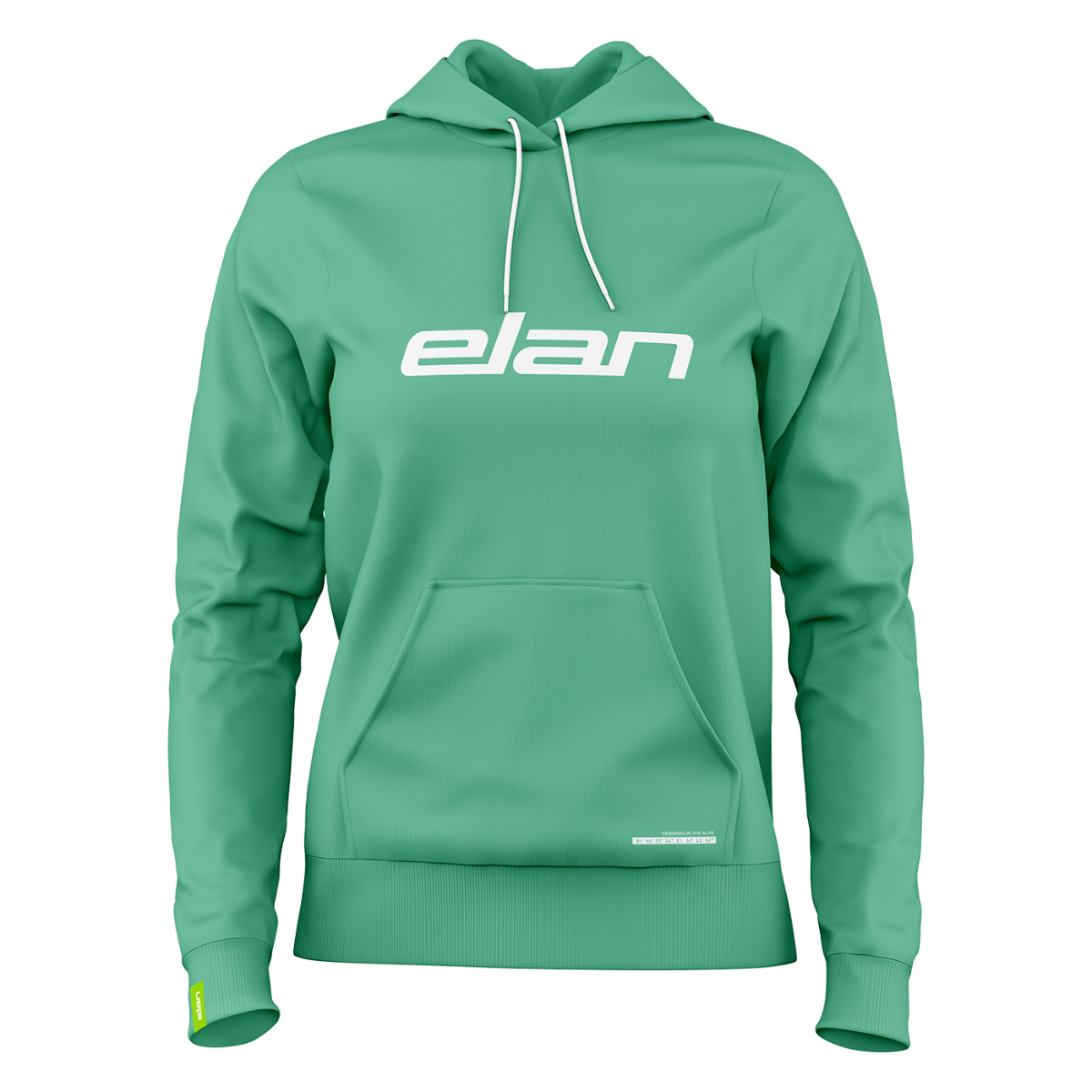 Elan Hoodie Mint Elan Logo
