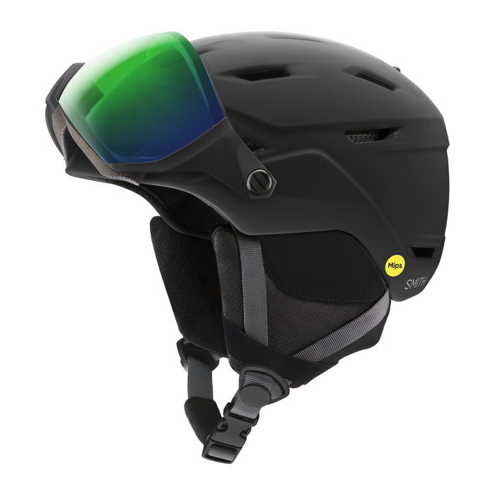 Smith Survey jr MIPS- Matte Black + Green Mirror - Image 2