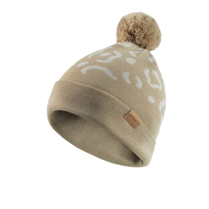 Elan Cap Pom Beige