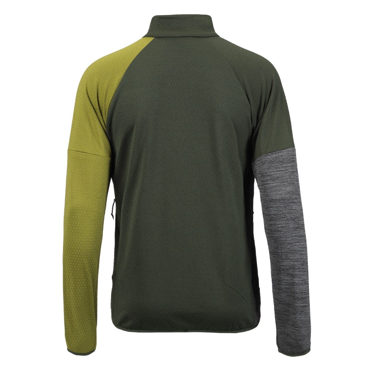 Elan Fleece Jacket Dark Green - Image 2