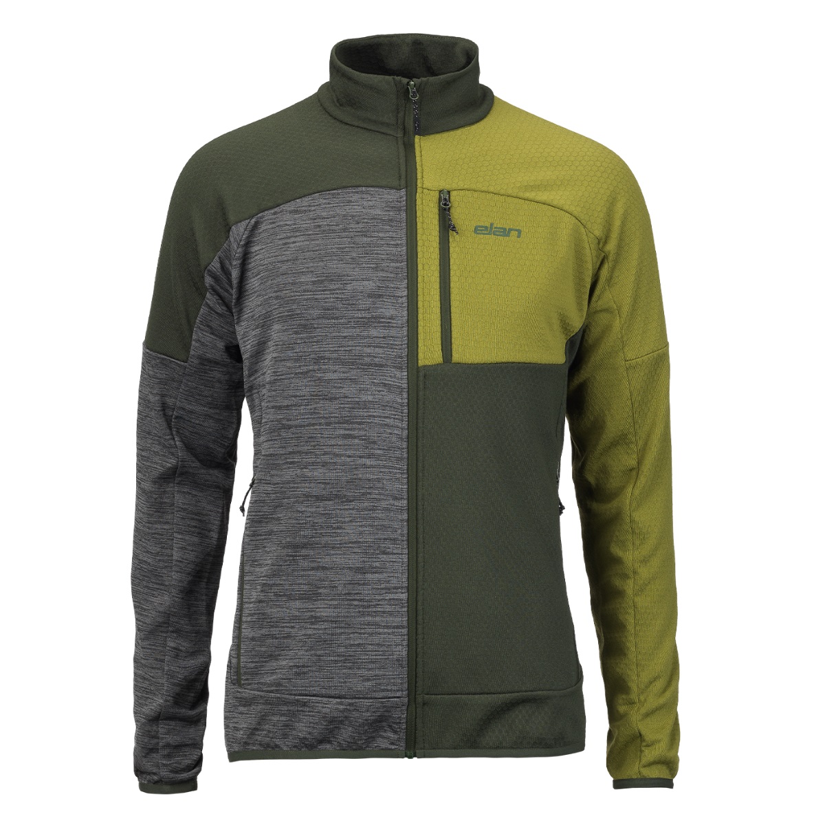 Elan Fleece Jacket Dark Green