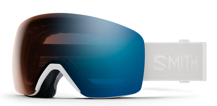 Smith Skyline - White Vapor / Pro Photochromic Blue Mirror