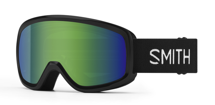 Smith Snowday - Black / Green Sol-X Mirror