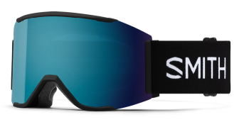 Smith Squad MAG - Black / Sun Blue Mirror