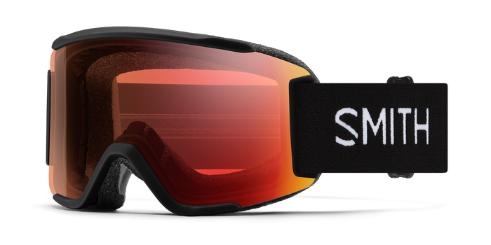 Smith Squad S - Black / Pro Photochromic Red Mirror