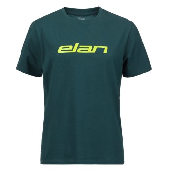 Elan T-Shirt Logo Petrol Green
