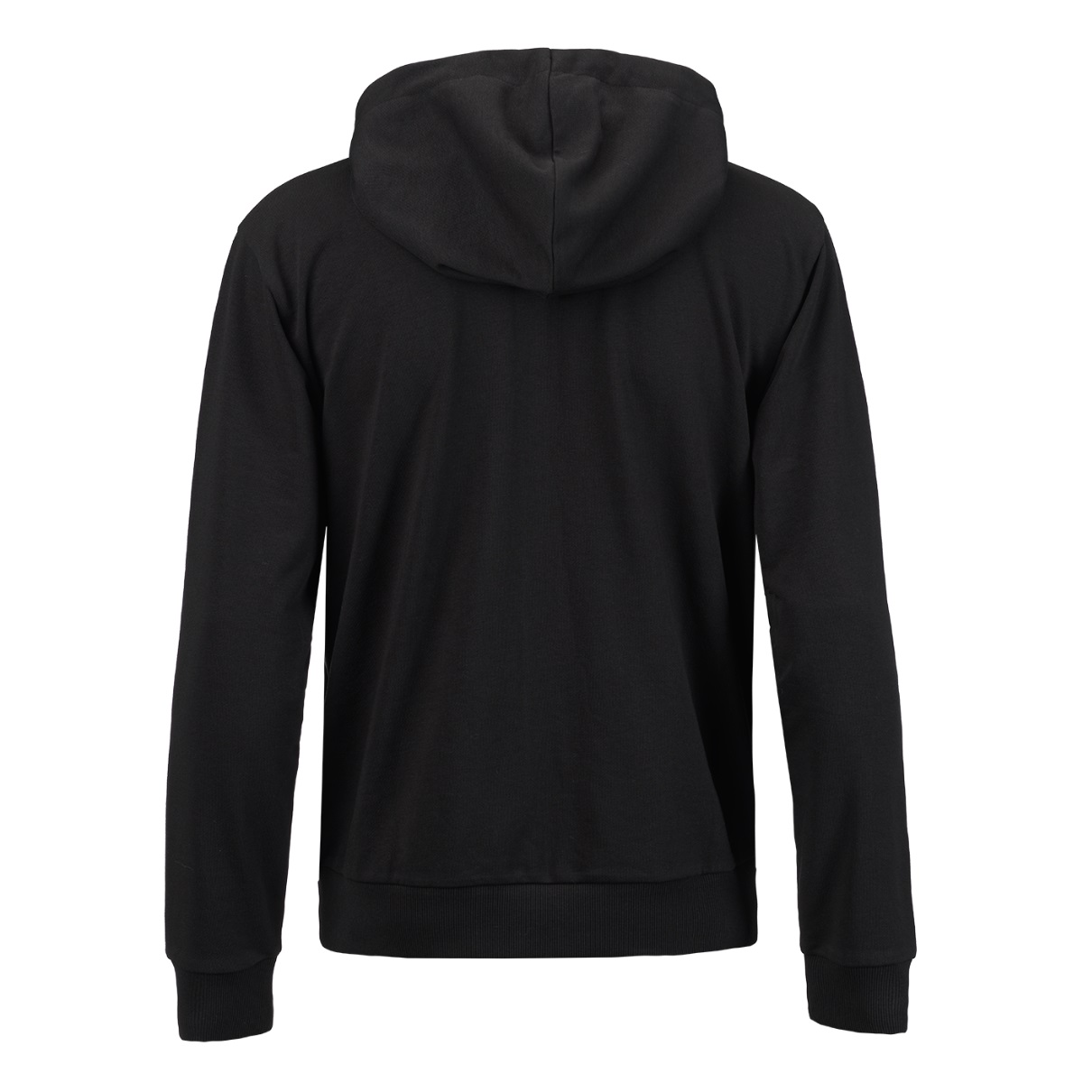 Elan Zip Hoodie Black - Image 2