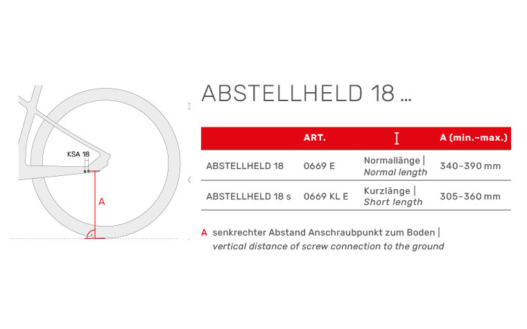 Hebie Abstellheld 18 Kickstand - Image 2