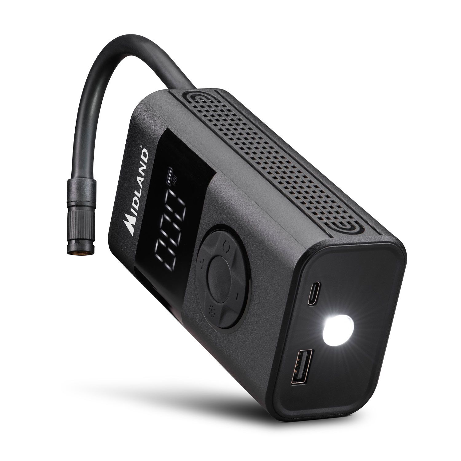 Kompressor MIDLAND Enerpump 4000mAh - Pilt 2