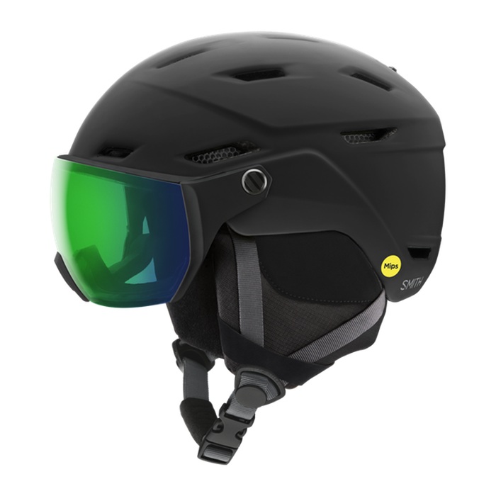 Smith Survey - Matte Black / Everyday Green Mirror