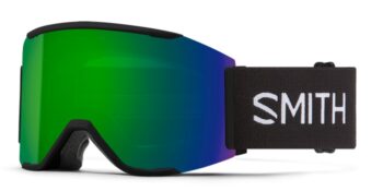Smith Squad MAG - Black / Sun Green Mirror