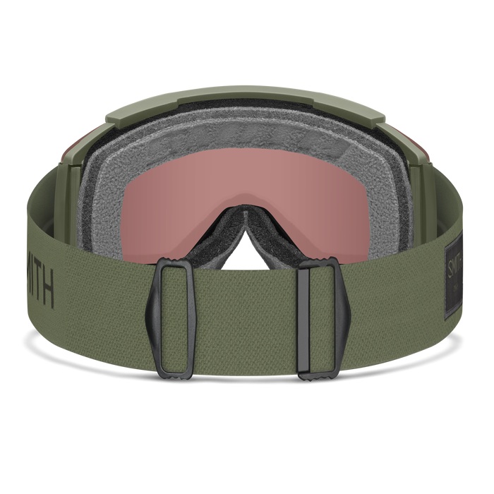 Smith Squad XL – Fatigue Green / Everyday Red Mirror - Image 2