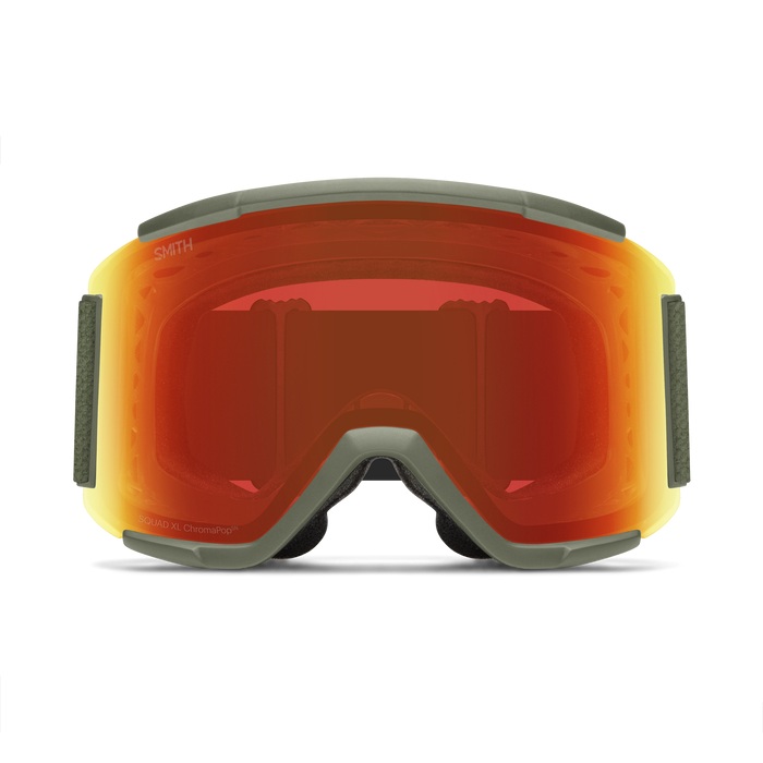 Smith Squad XL – Fatigue Green / Everyday Red Mirror - Image 3