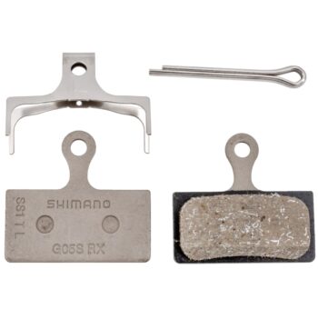 Ketaspiduriklotsid Shimano G05S Incl Spring/Split Pin resin pakendita